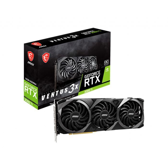 کارت گرافیک ام اس آی GeForce RTX 3080 Ti VENTUS 3X 12G OC
