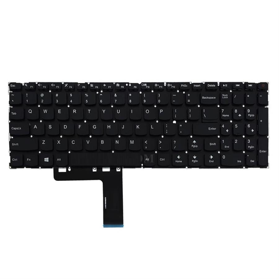 کیبورد لپ تاپ لنوو مدل IdeaPad 110 15ACL بدون فریم با دکمه پاور