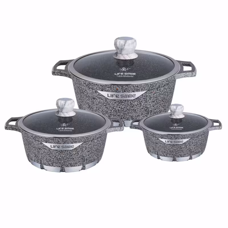 سرویس 6 پارچ نانو گرانیت لایف اسمایل سری Flcm