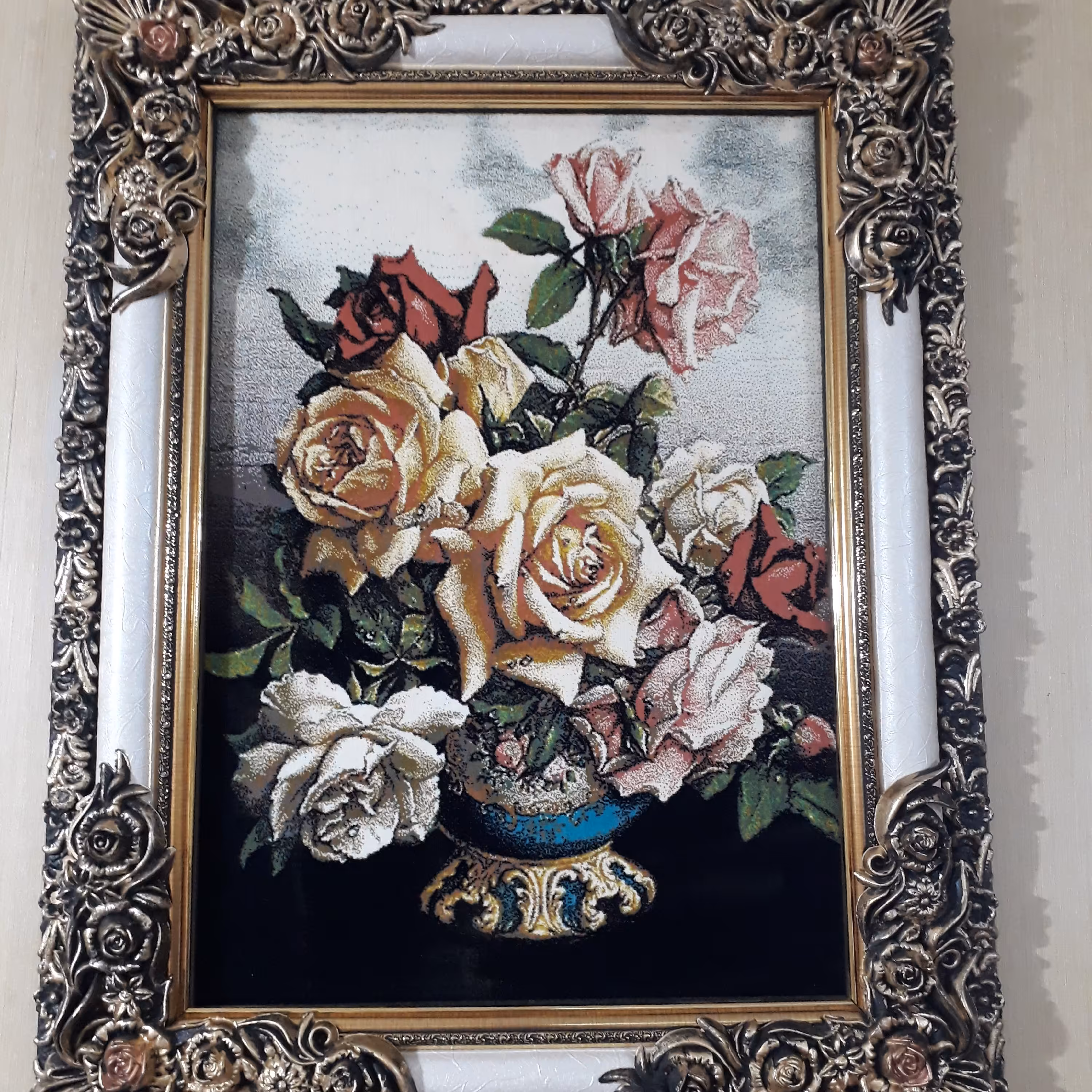 گل و گلدان ماشینی