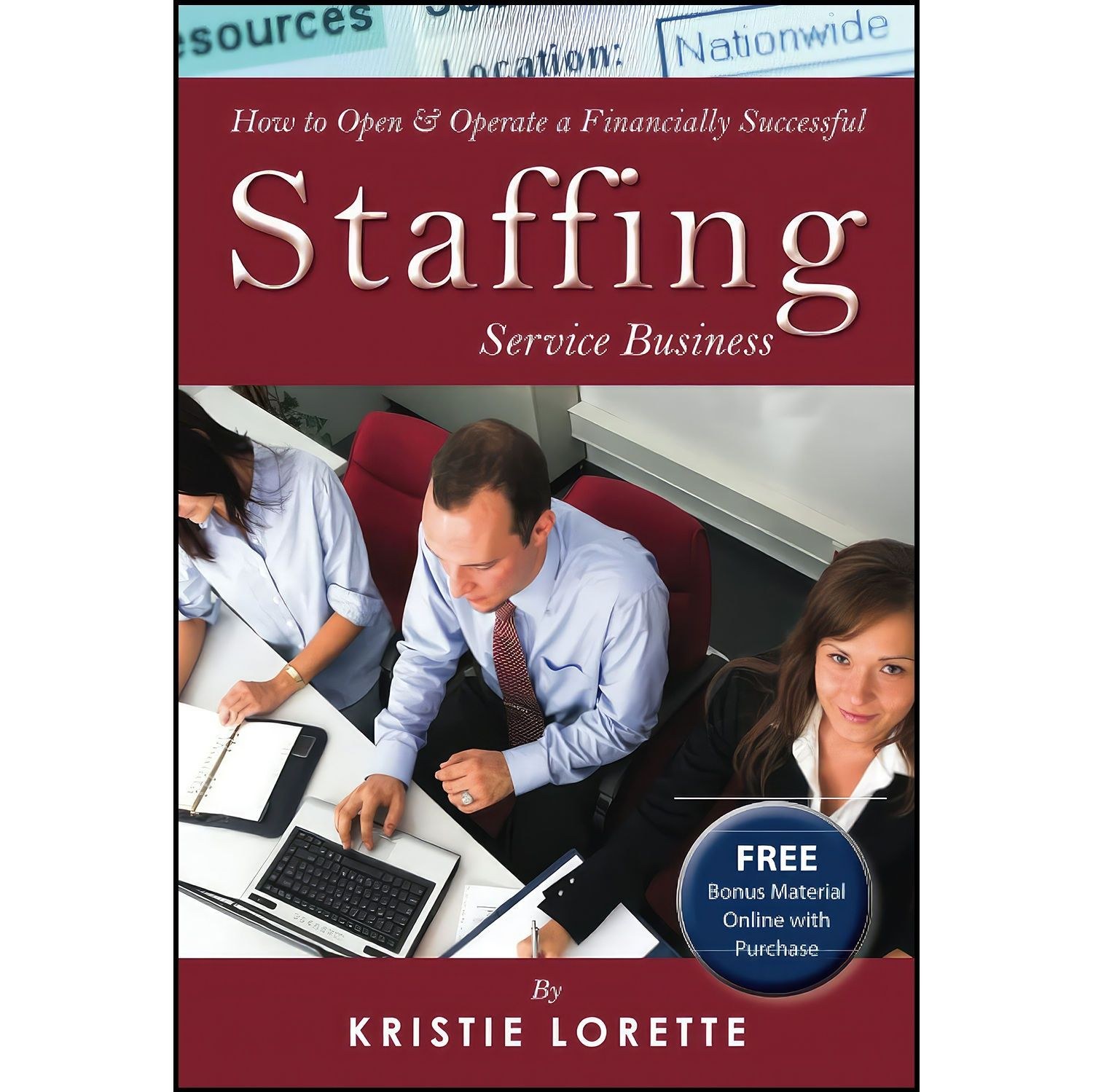 کتاب زبان اصلی How to Open Operate a Financially Successful Staffing Service B