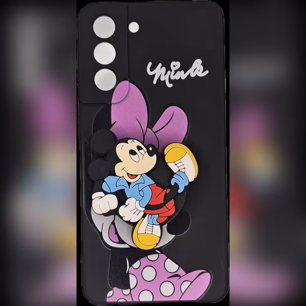 کاورپاپ سوکت دار mickey mouse مناسب برای گوشی موبایل سامسونگ s21fe - امین 24 امانت دار اعتماد شما