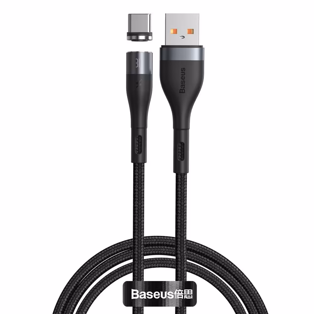 کابل فست شارژ و دیتا تایپ سی باسئوس مدل Baseus CATXC-MG1 Safe Fast Charging DATA Cable