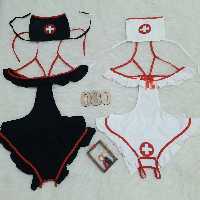 کاستوم پرستاری فاق باز و سینه باز