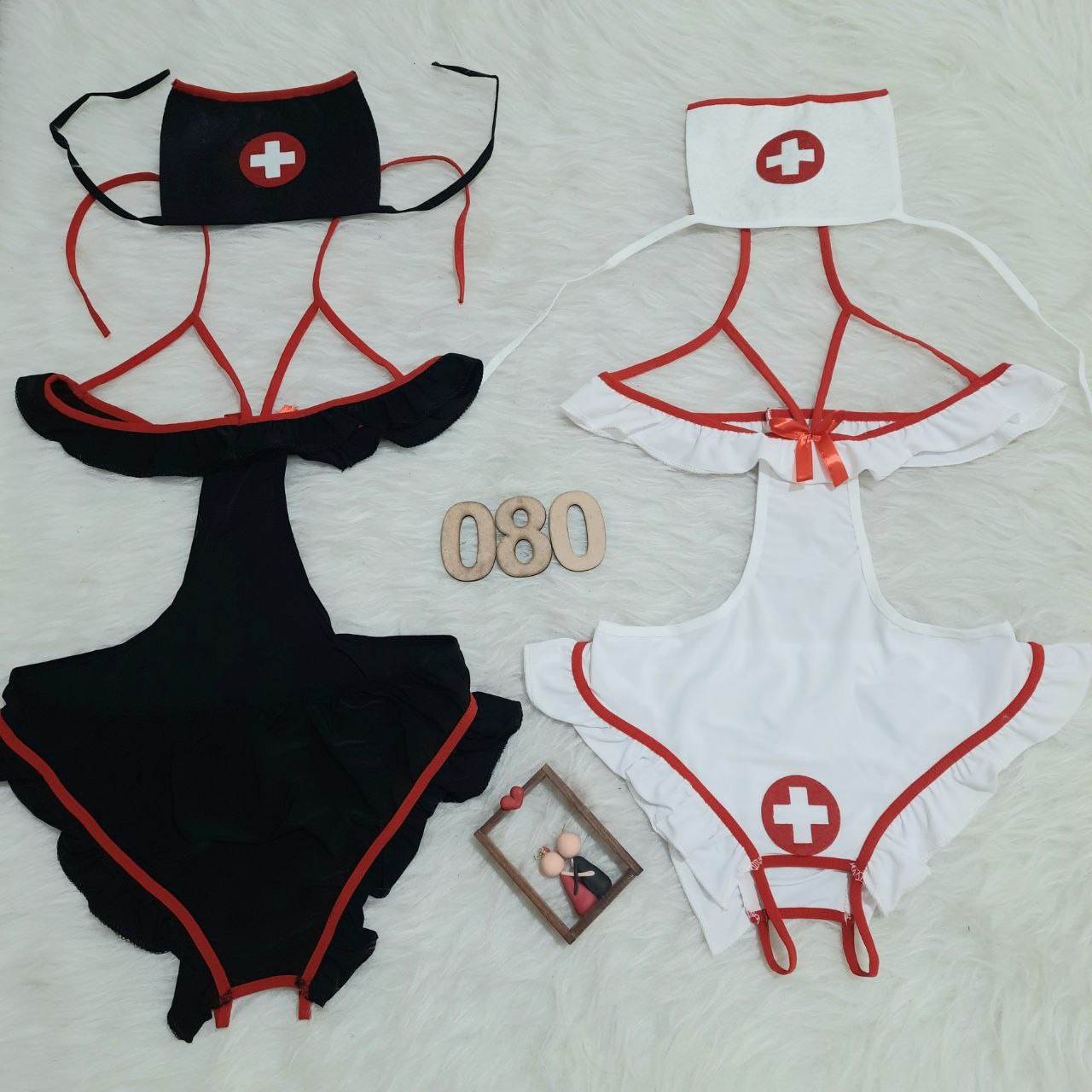 کاستوم پرستاری فاق باز و سینه باز