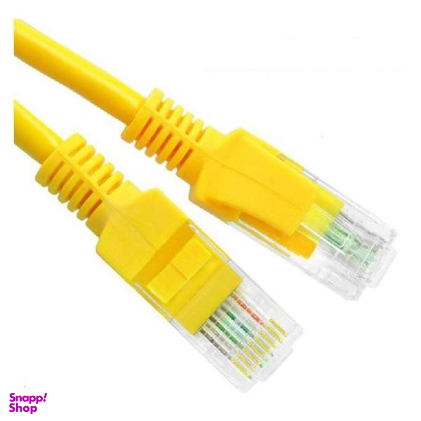 کابل شبکه CAT6 مدل NV15-6 رنگ زرد