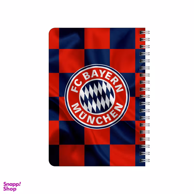 دفترچه یادداشت 80 برگ بامبیلیپ مدل چوبی طرح لوگو باشگاه بایرمونیخ کد 2960823