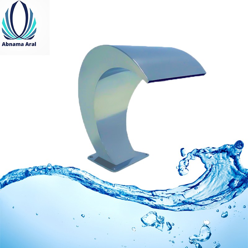 آبنما کرتین مدل درنا وزن متوسط سایز 110x55
