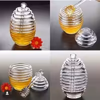 ظرف عسل به همراه قاشق عسل