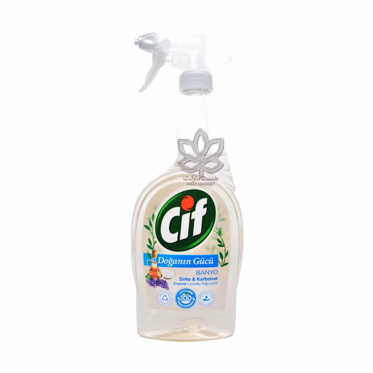 اسپری سرکه و جوش شیرین با روغن لوندر 750 میل سیف - cif