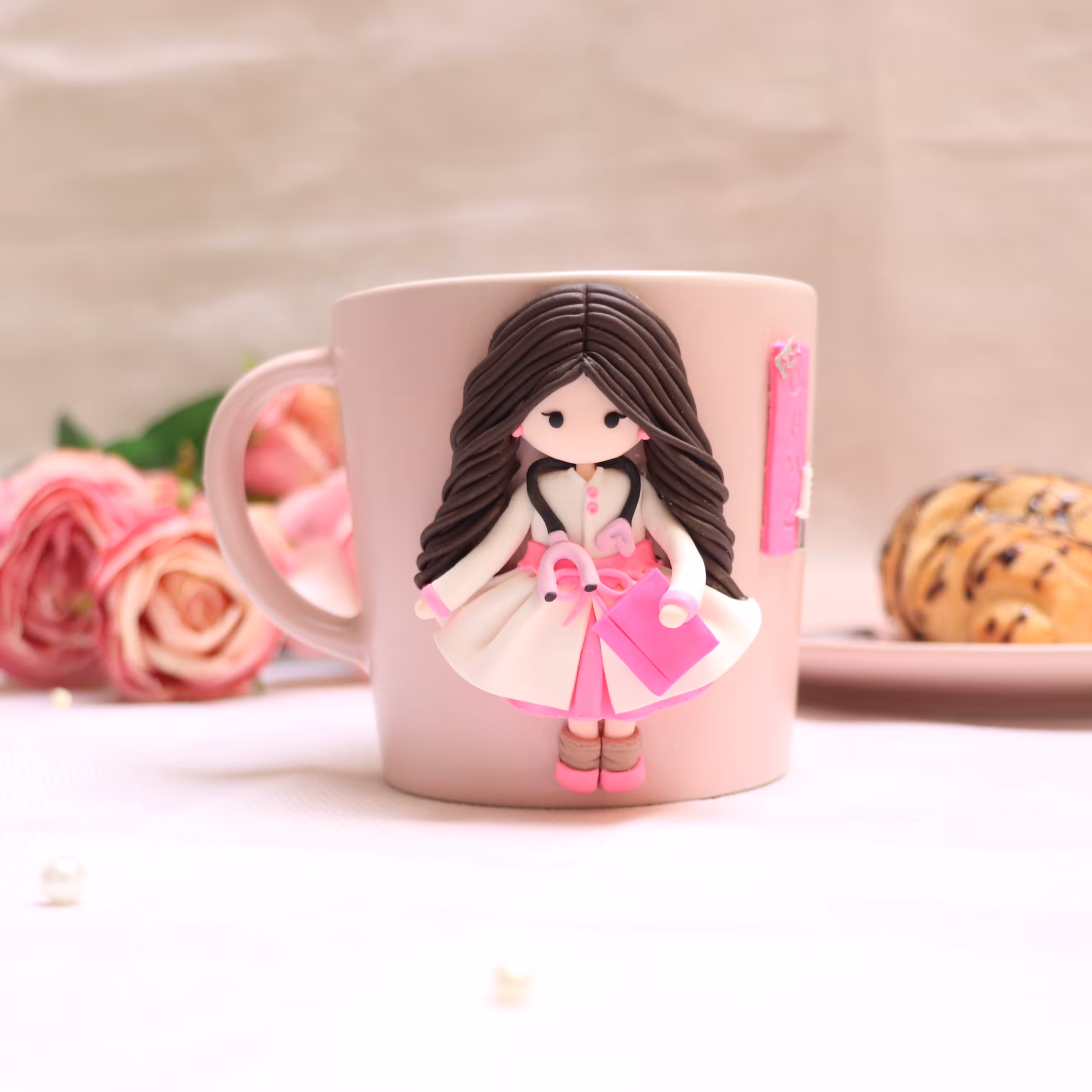 ماگ عروسکی دخترانه