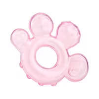 دندانگیر  3 ماه همراه با مایع خنک کننده نابی NUBY صورتی