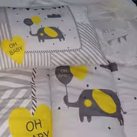 پشه بند تشک دار مخمل نوزاد