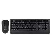 کیبورد و ماوس هیسکا مدل H-MK15W ا Hiska H-MK15W wireless Keyboard and Mouse