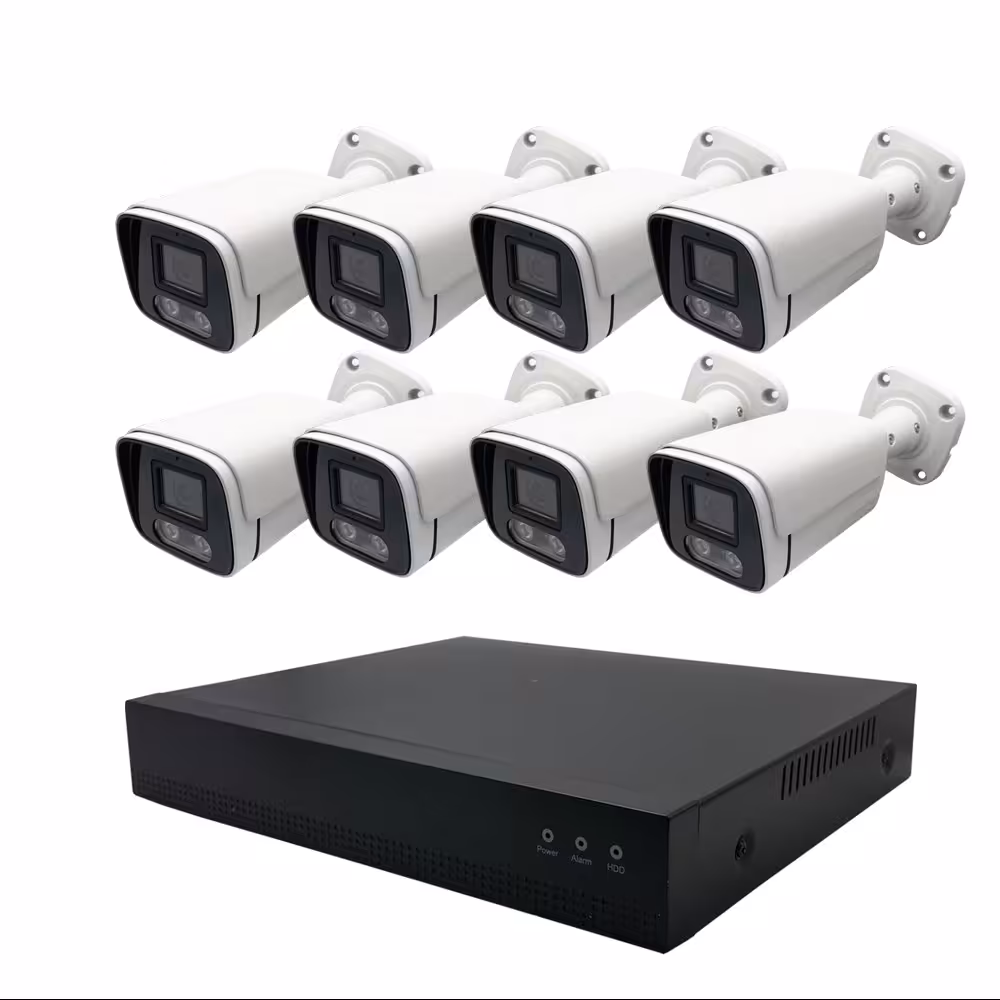 پک دوربین دمداربسته وارم لایت کیس فلزی 2 مگاپیکسل