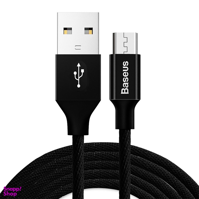کابل تبدیل USB به microUSB بیسوس مدل CAMYW-A01 طول 1 متر