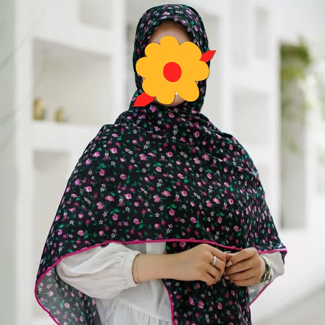 روسری دخترانه و زنانه روسری گلگلی روسری قواره بزرگ روسری قواره140 روسری سوپرنخ روسری دور دست دوز