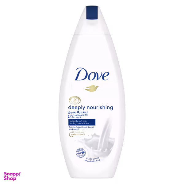 شامپو بدن داو (Dove) مدل Deeply Nourishing حجم 500 میلی لیتر