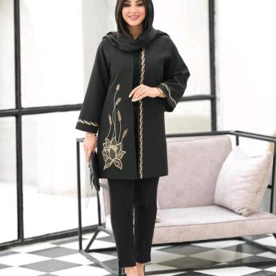 مانتو مجلسی کرپ مدل نازدار