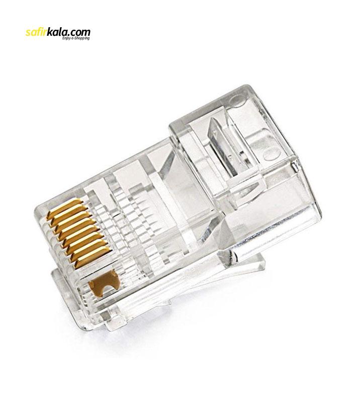 کانکتور شبکه cat6 مدل PTC بسته 50 عددی