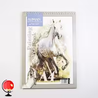 دفتر طراحی A4 آرمان طرح اسب