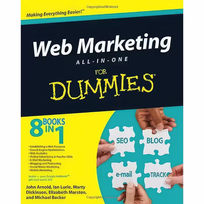 کتاب زبان اصلی Web Marketing allinOne Desk Reference For Dummies