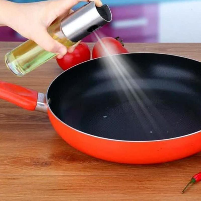 اسپری روغن و سرکه جنس بدنه شیشه جنس درب استیل ضد زنگ ارتفاع 16 سانتی متر لطفا قبل از سفارش موجودی بگیرید