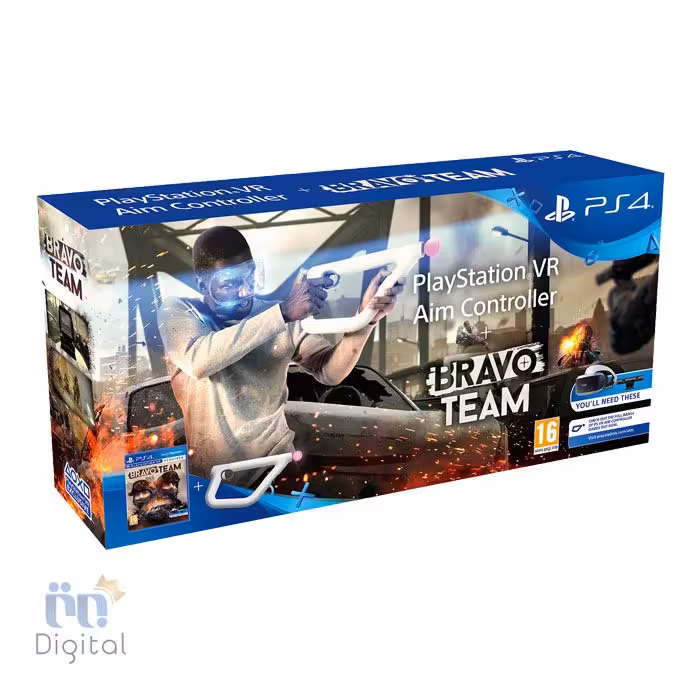 تفنگ واقعیت مجازی سونی مدل PlayStation VR Aim Controller باندل Bravo Team