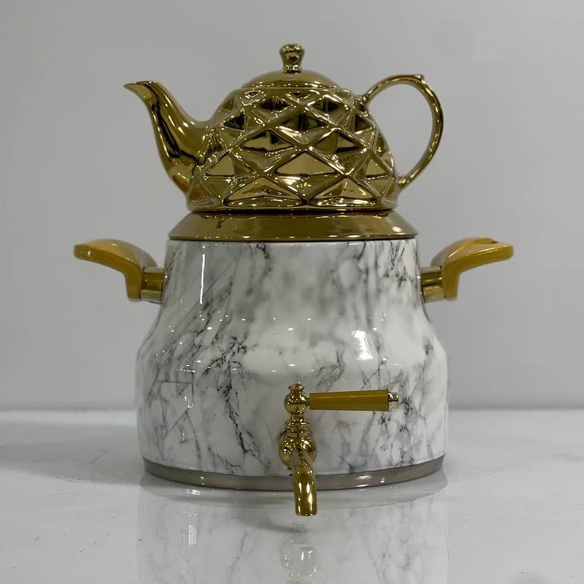 کتری قوری یونیک گلدار