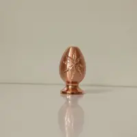 نمکدان مسی شیک طرح تخم مرغی نانو شده تک عددی