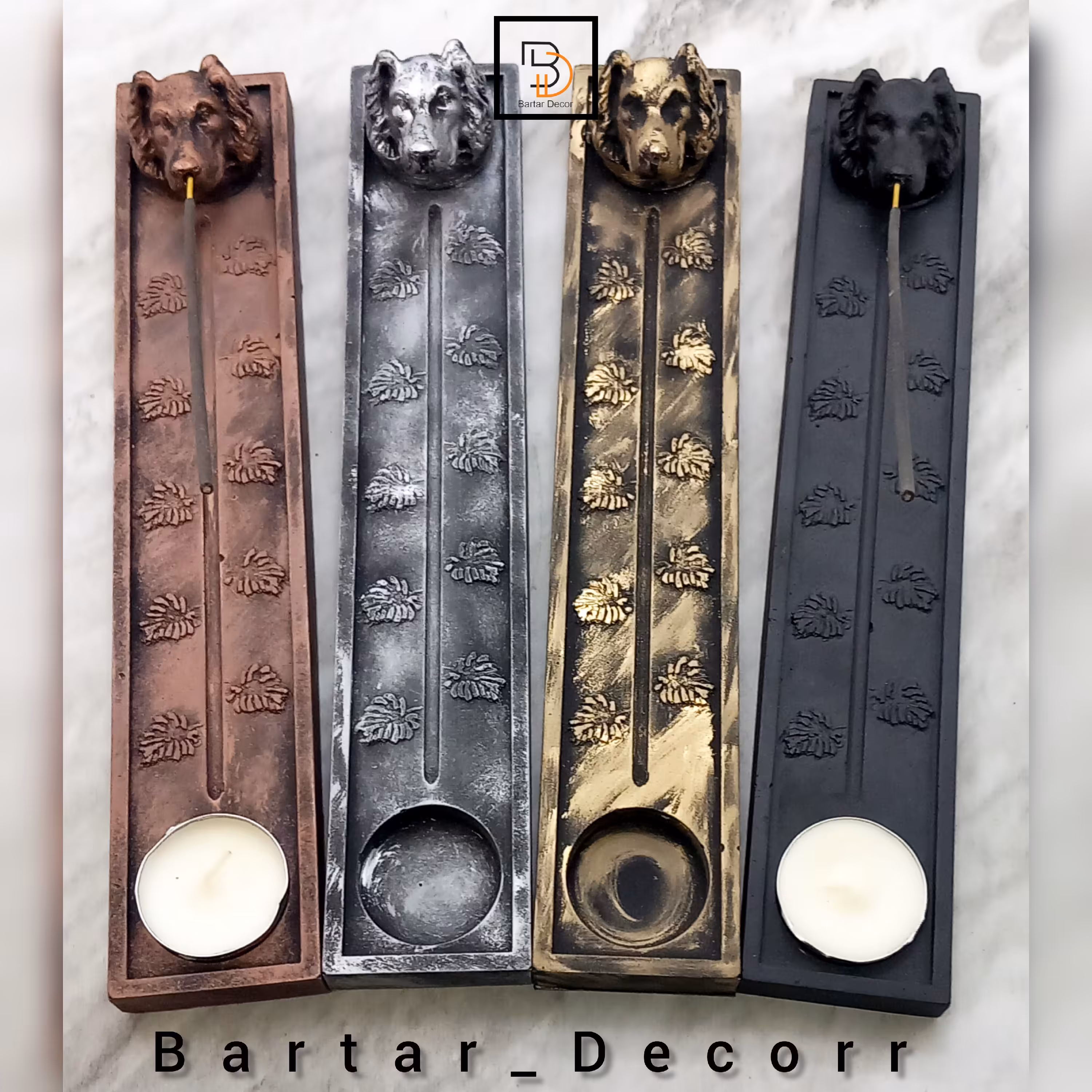 جاعودی و شمعدان طرح   سگ