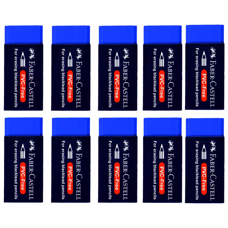 پاکن فابرکاستل مدل PVC FREE بسته 10 عددی