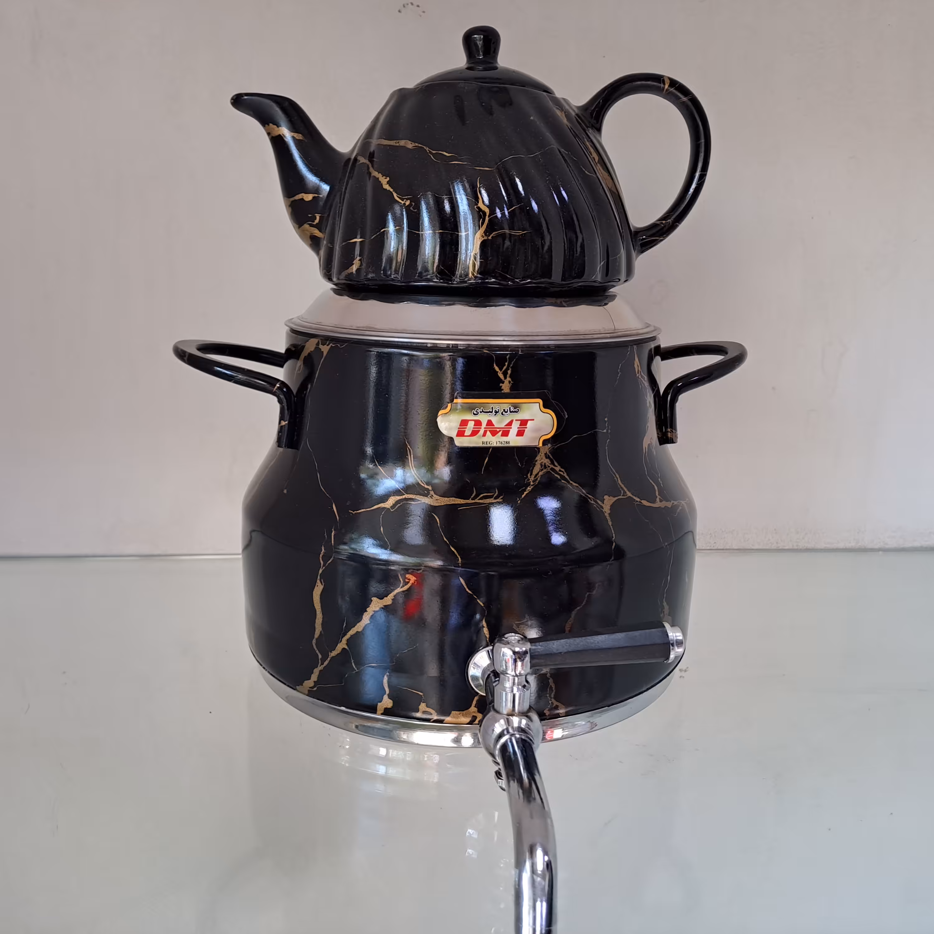 کتری قوری ماربل مدل 1055دی ام تی