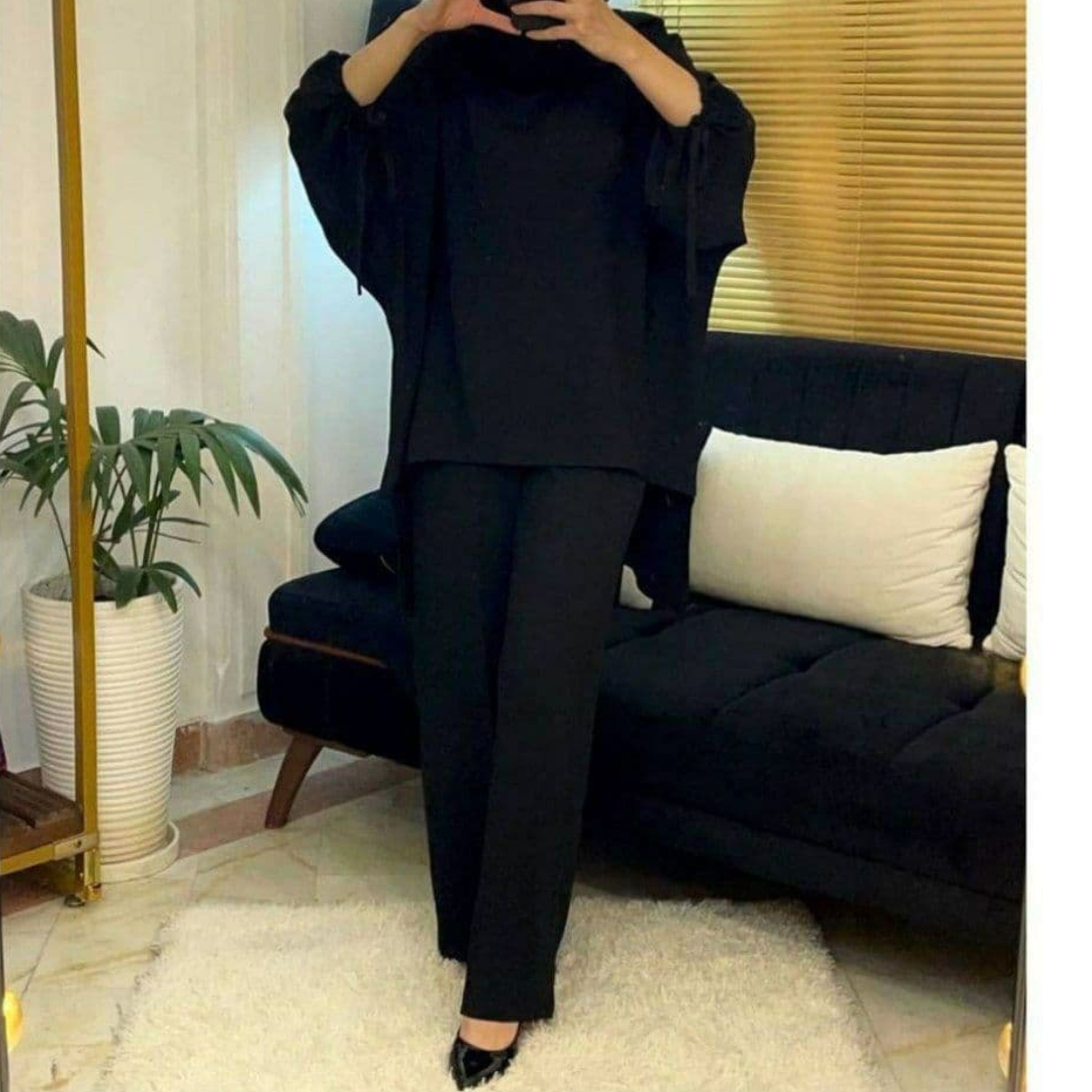 ست مانتو شلوار پرفروش ابروبادی درجه 1