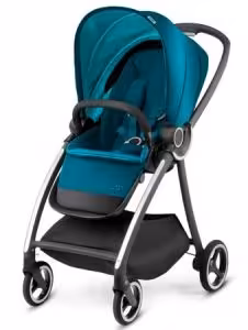 کالسکه جی بی مدل ماریس پلاس رنگ ابی مشکی با اداپتورنصب مدل ماریس پلاس رنگ هاربر بلو -GB MARIS PLUS HARBER BLUE