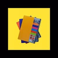 دفتر 80 برگ سیمی جلد طلقی بهار دانش تک جلدی 