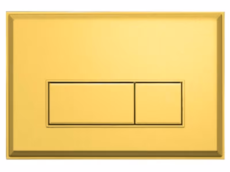 کلید فلاش تانک توکار ویترا مدل  Elegance طلایی