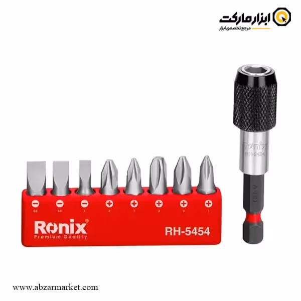 ست سر پیچ گوشتی رونیکس 9 عددی مدل RH-5454