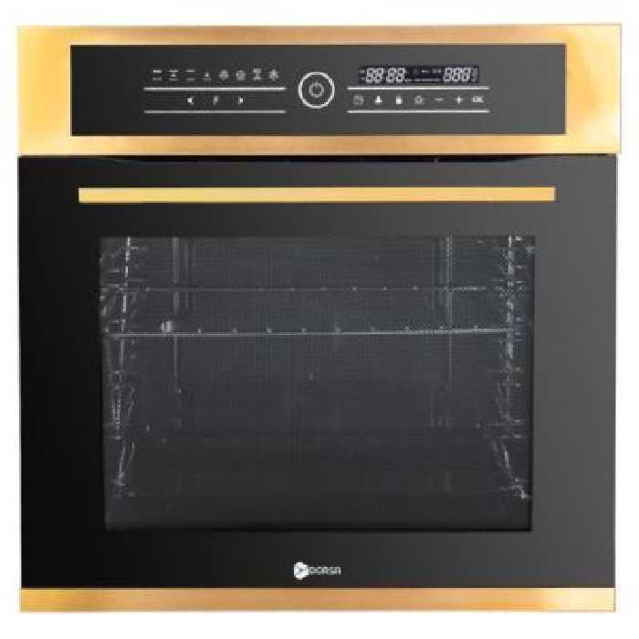 فر توکار برقی مدل DF4105-65 هلیا مشکی طلایی درسا