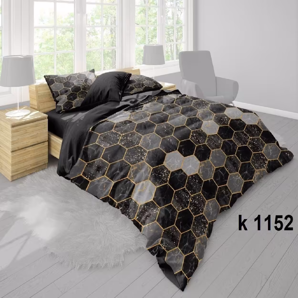سرویس روتختی ترک إو turkev کد K-1152 دونفره 6 تکه