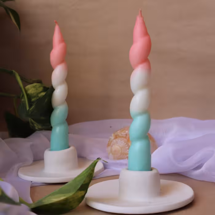 شمع قلمی مارپیچ 