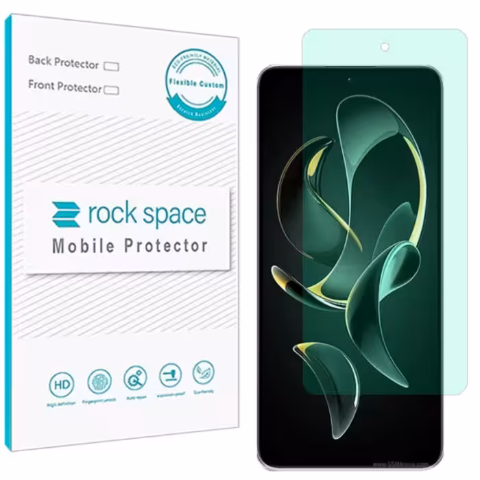 گلس  شیائومی Redmi K60 Ultra مدل نانو هیدروژل گرین لایت برند راک اسپیس   