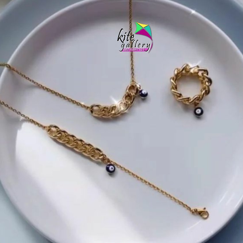 نیم ست کارتیر آلومینیومی و زنجیر دیپلمات ساده 