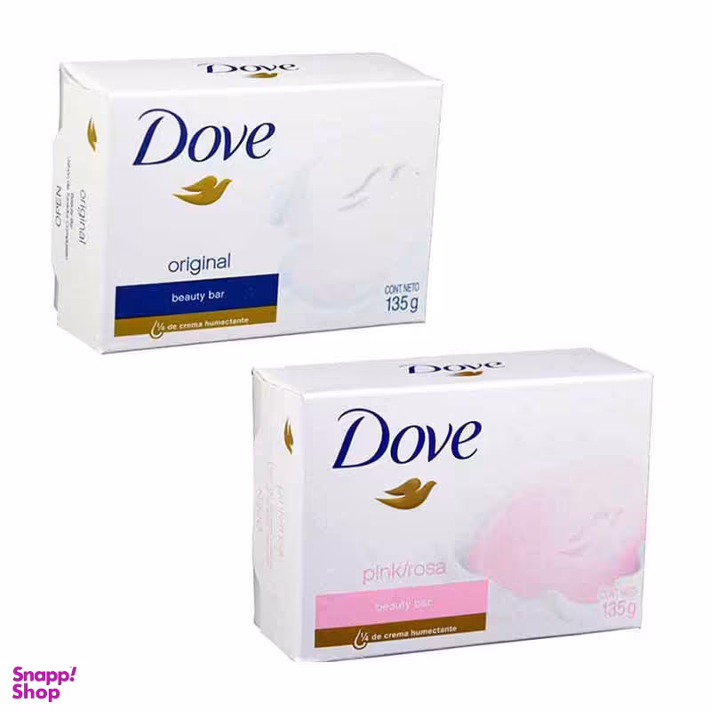 پک صابون داو (DOVE) بسته 2 عددی