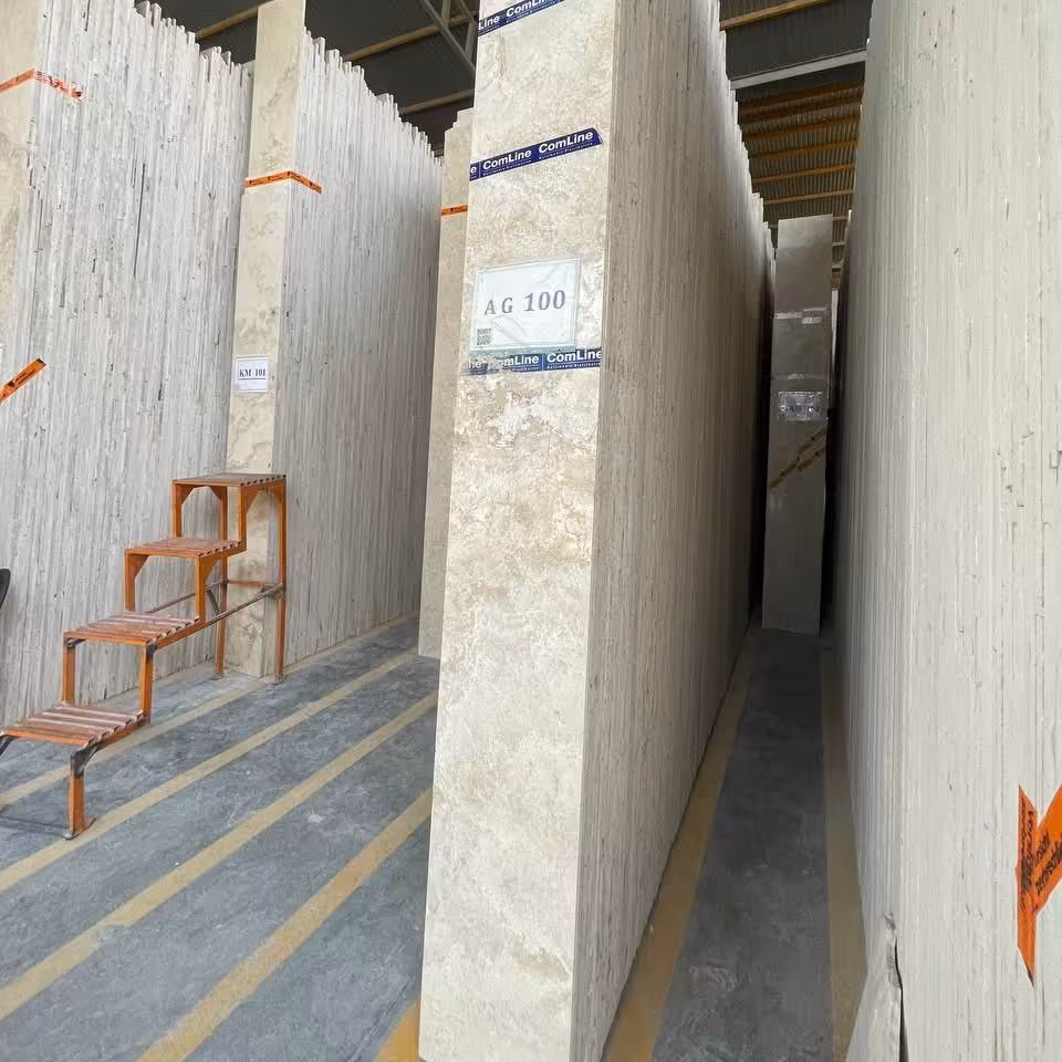 سنگ نما تراورتن سفید 