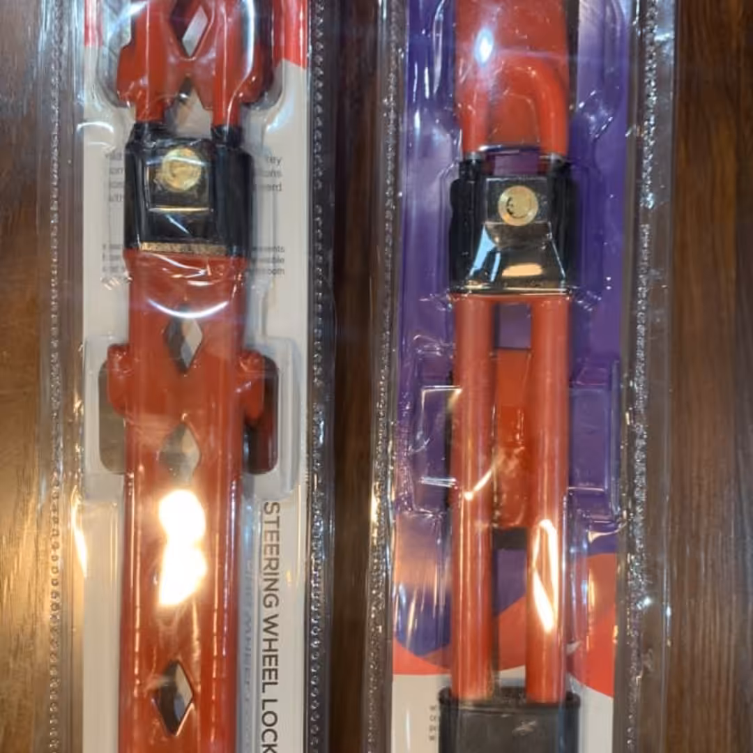 قفل فرمان دوبل شبکه ای و کلاغی3 کلید 