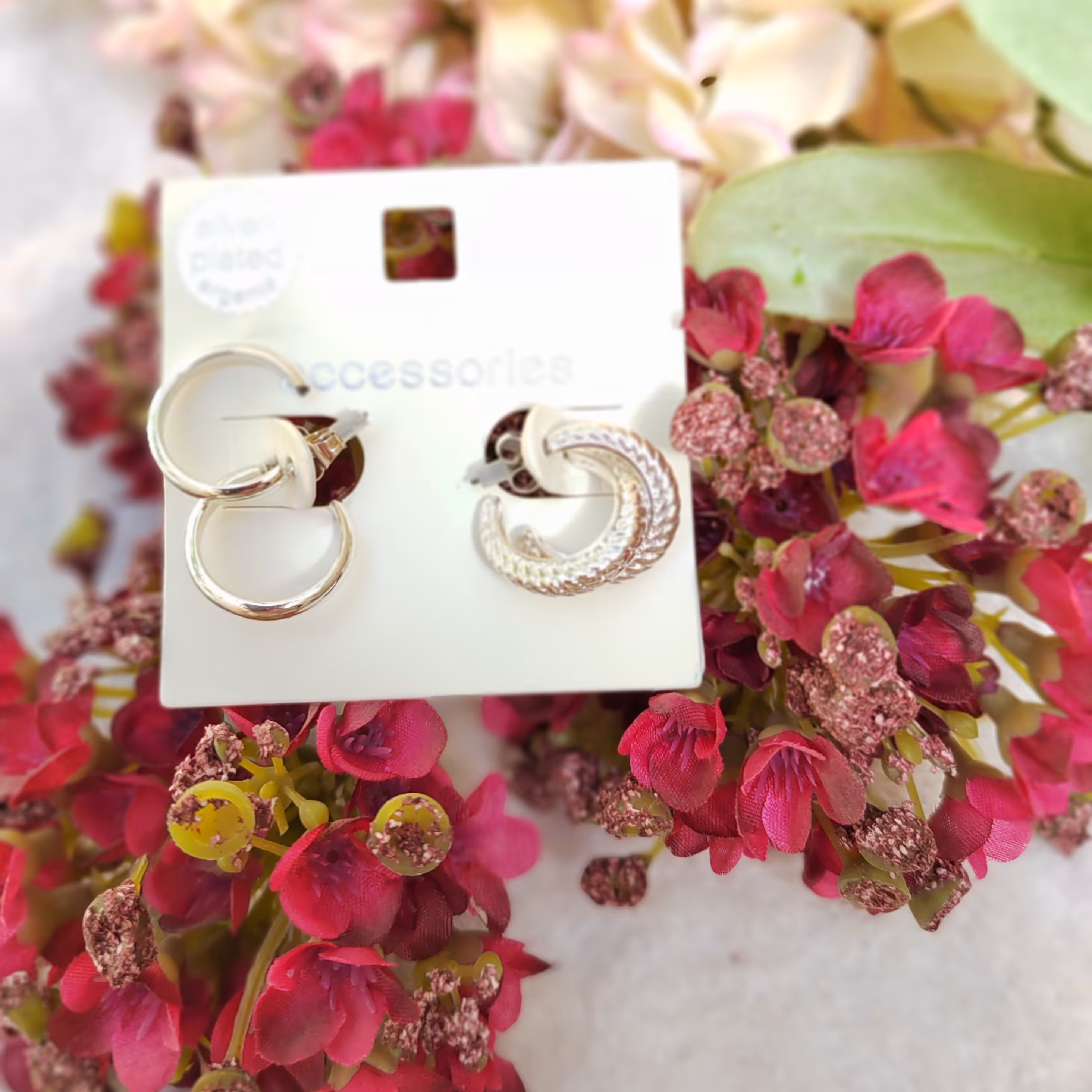 پک گوشواره. آبکاری شده