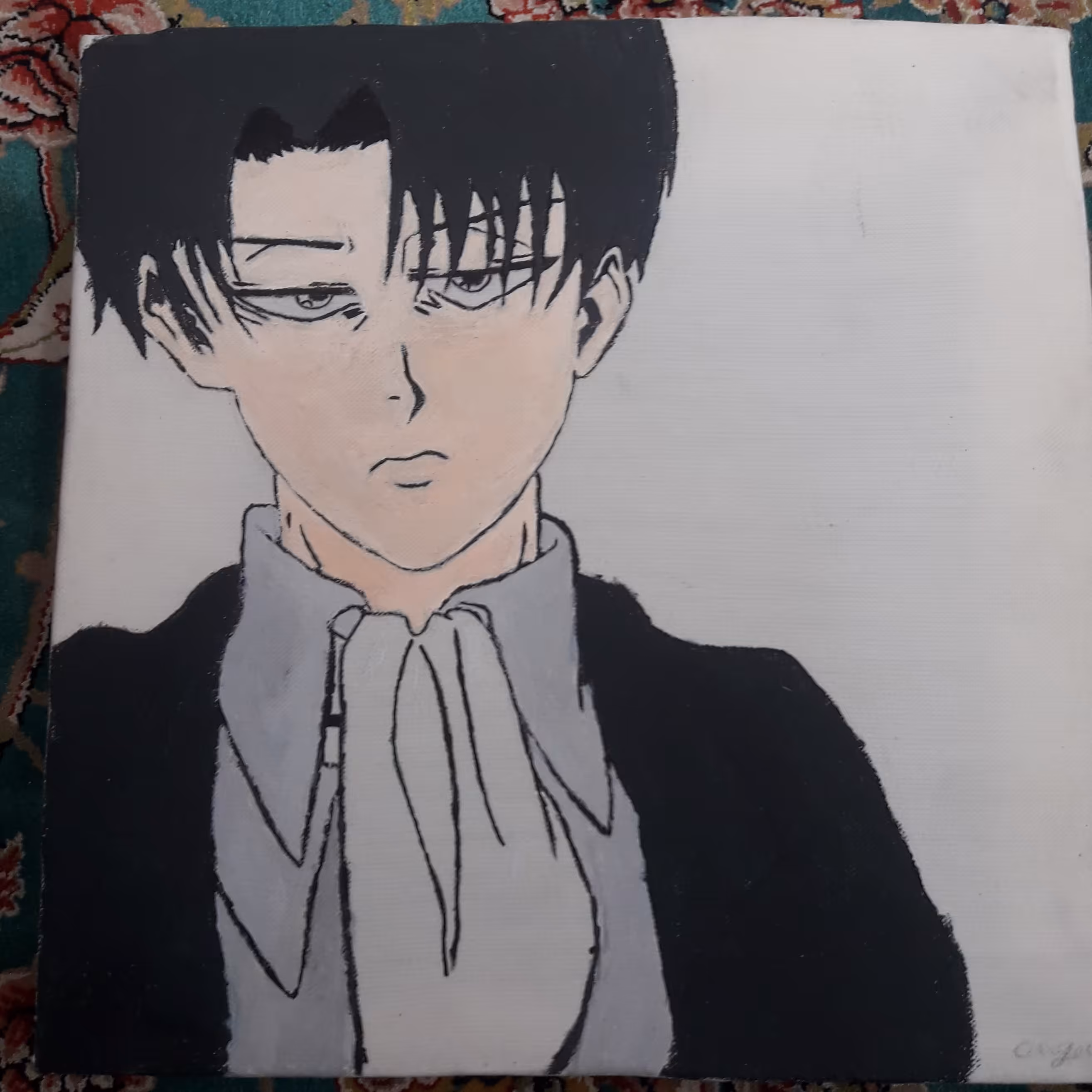 نقاشی روی بوم انیمه (سفارشی)