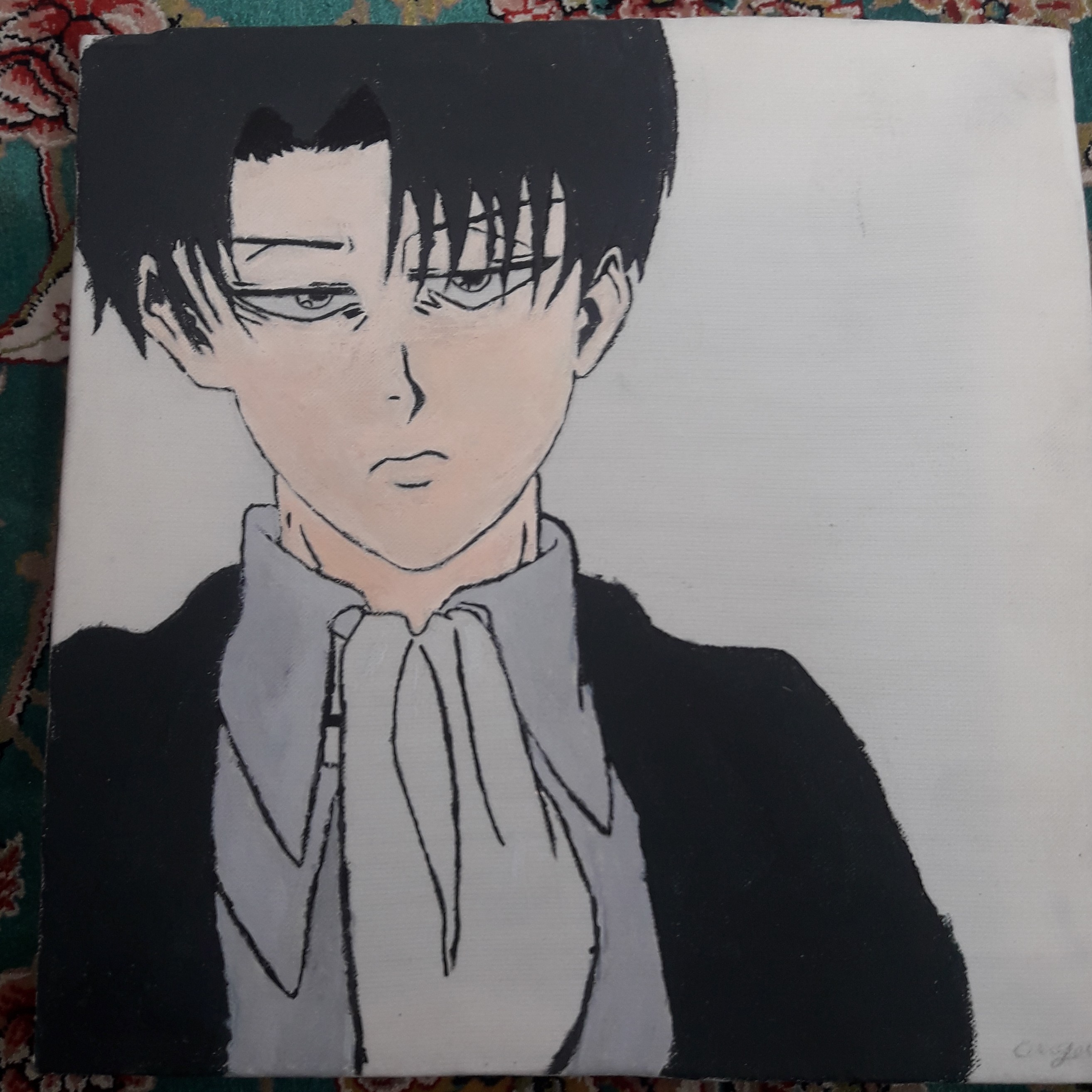 نقاشی روی بوم انیمه (سفارشی)