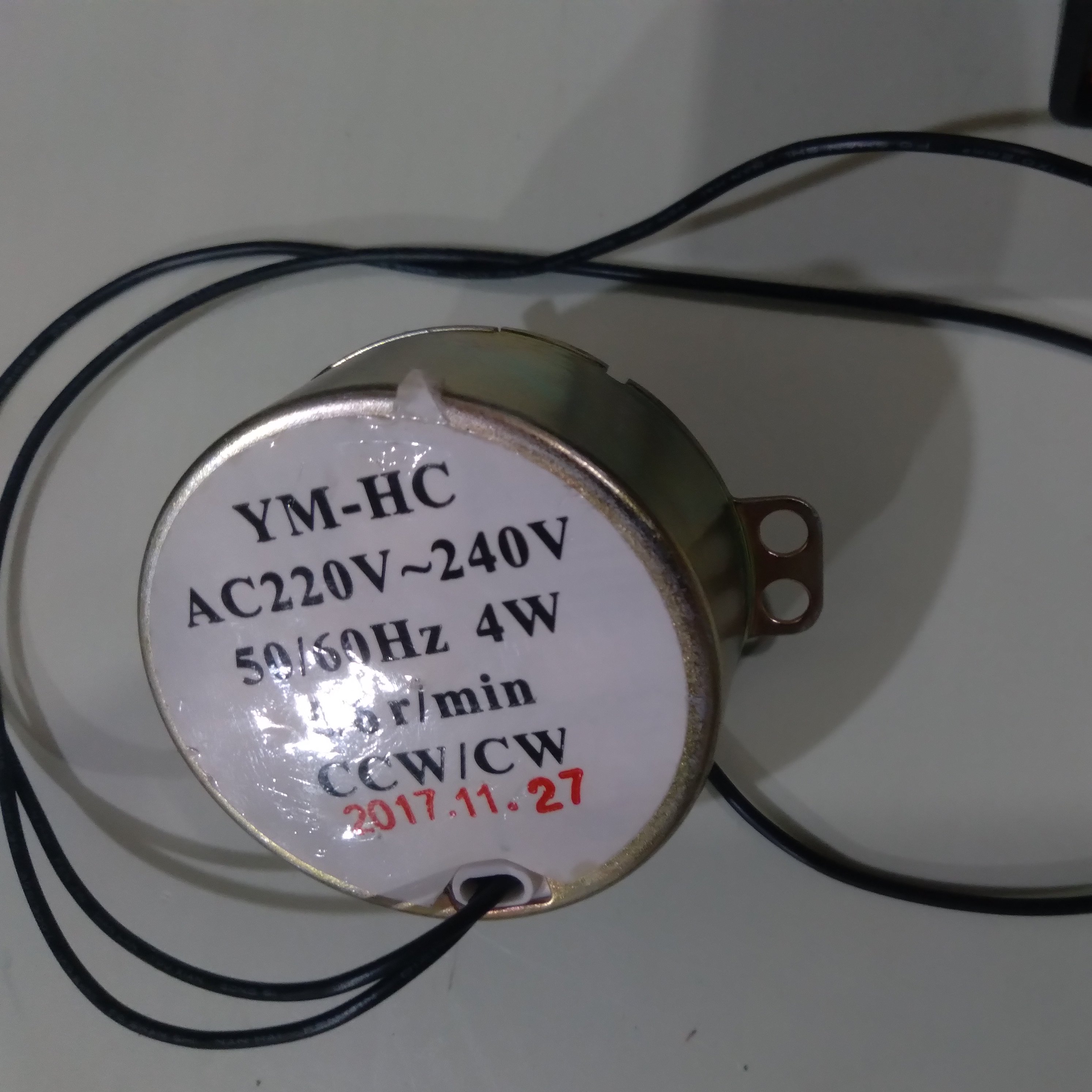 موتور گیربکس 220AC دستگاه جوجه کشی